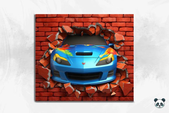Exploring the 3D Race Car Cracked Hole Tumbler 13: A Digital Design for Modern Creatives and Entrepreneurs