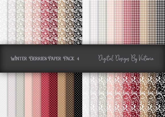 Exploring the Versatility of Winter Berries Paper Pack 4 for Creative Projects