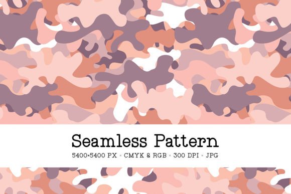 Fashion Camo Seamless Pattern: A Versatile Design for Creative and Practical Use