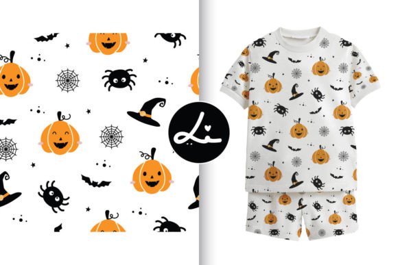 Halloween Seamless Pattern Cute Pumpkins: Strategic Design for Branding and Creativity