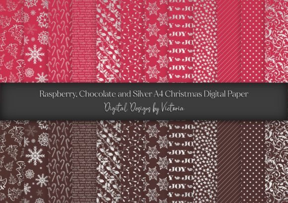 Raspberry, Chocolate, Silver Christmas: A Luxurious Twist on Holiday Design