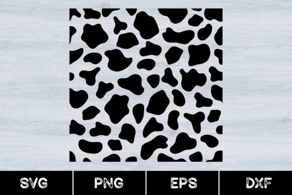 Seamless Cow Print Pattern SVG: A Versatile Design Asset for Creative Projects